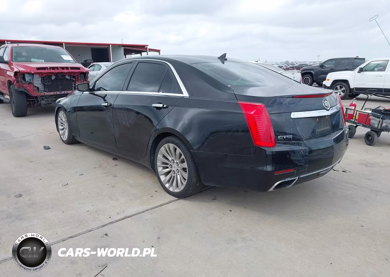 2014 Cadillac Cts Premium VIN:1G6AT5S37E0144297 - 3