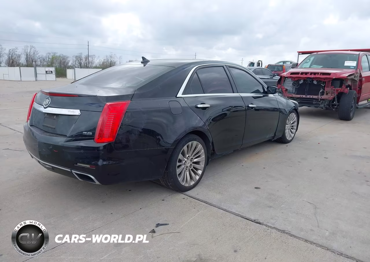 2014 Cadillac Cts Premium VIN:1G6AT5S37E0144297 - 4