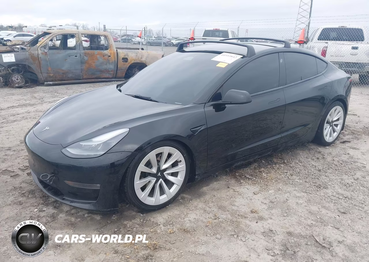 2022 Tesla Model 3 Long Range Dual Motor All-Wheel Drive VIN:5YJ3E1EB4NF167291 - 2