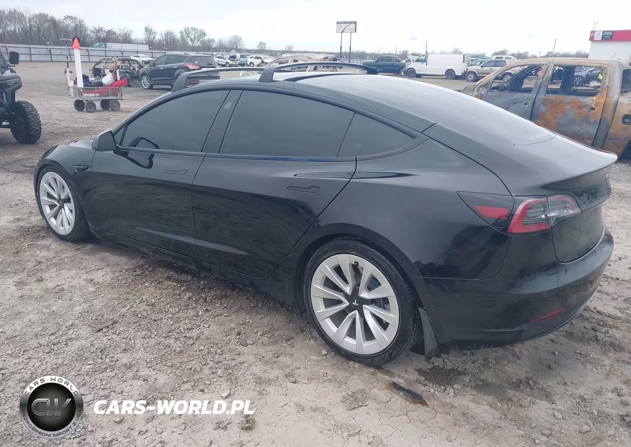 2022 Tesla Model 3 Long Range Dual Motor All-Wheel Drive VIN:5YJ3E1EB4NF167291 - 3