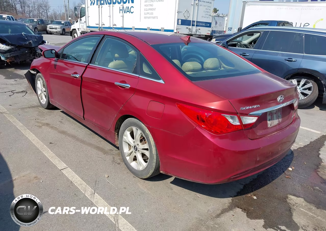 2013 Hyundai Sonata Limited VIN:5NPEC4AC7DH582703 - 3