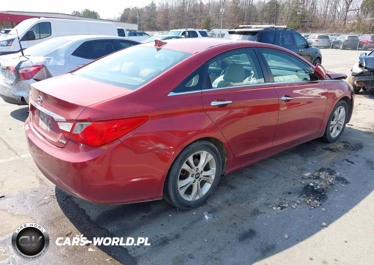 2013 Hyundai Sonata Limited VIN:5NPEC4AC7DH582703 - 4