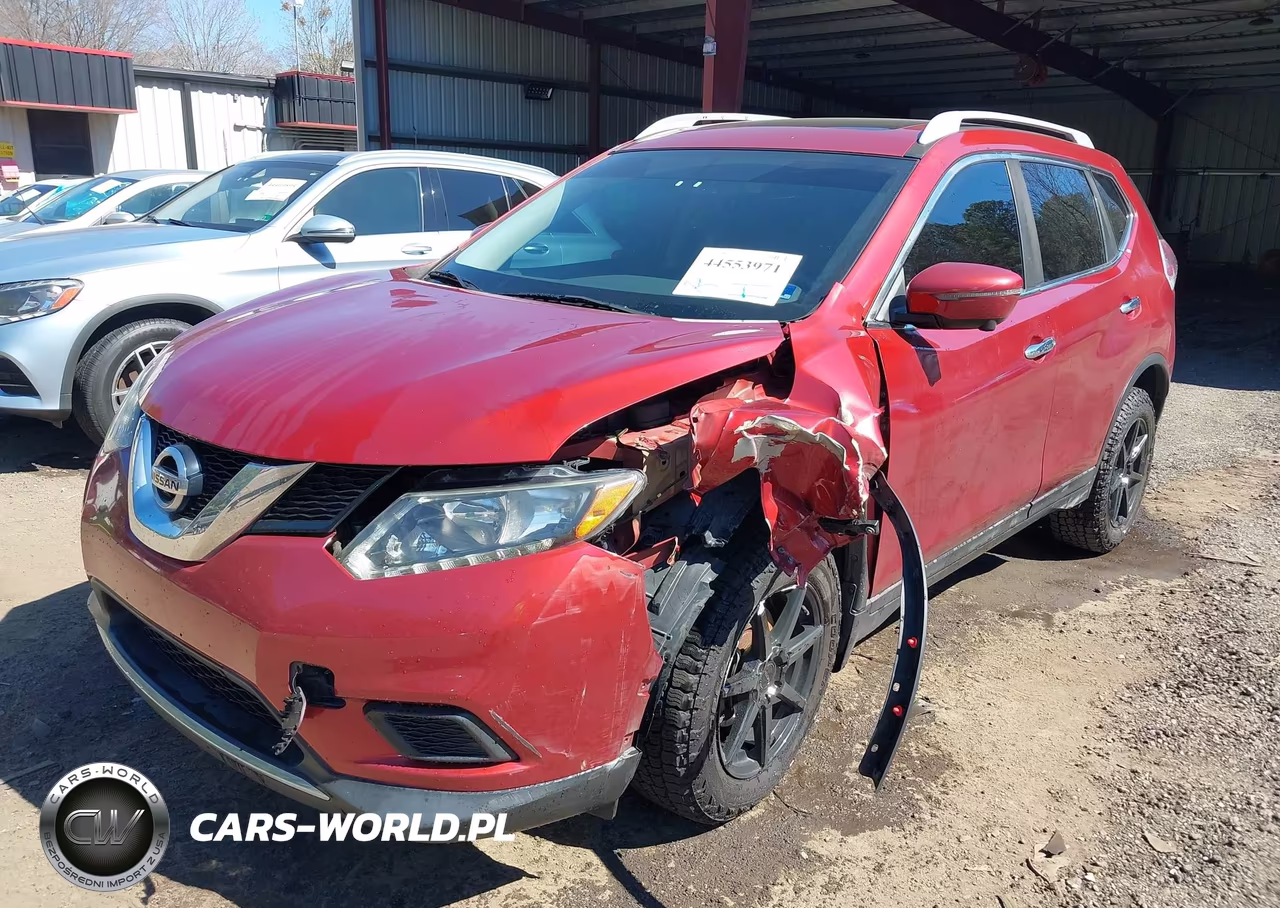2016 Nissan Rogue Sv VIN:5N1AT2MV3GC812331 - 2