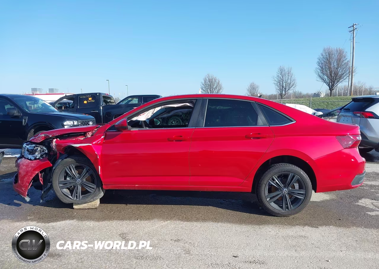 2022 Volkswagen Jetta 1.5T Se VIN:3VW7M7BU8NM011325 - 14
