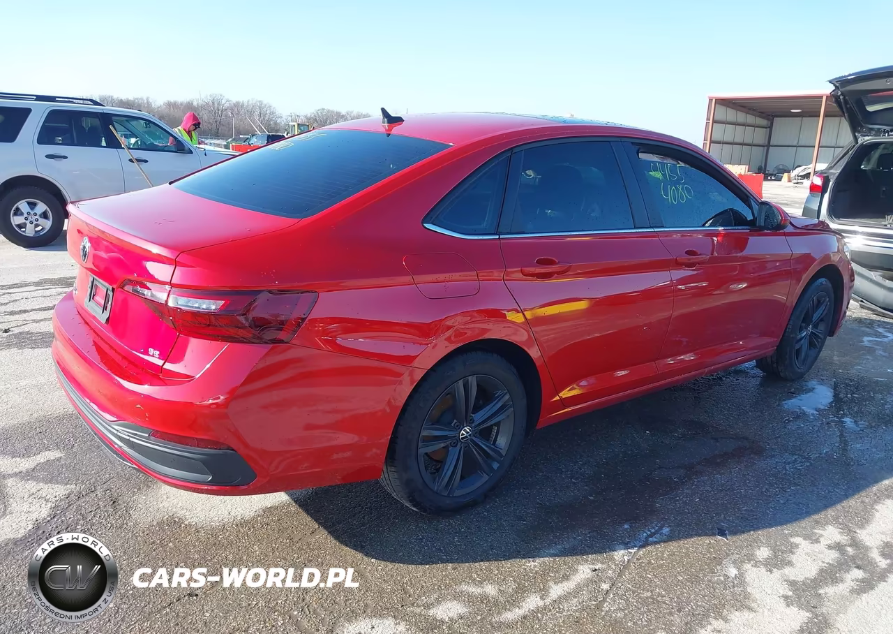 2022 Volkswagen Jetta 1.5T Se VIN:3VW7M7BU8NM011325 - 4