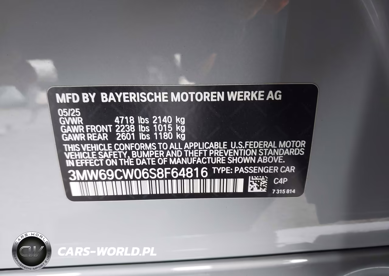 2025 BMW 330I VIN:3MW69CW06S8F64816 - 9