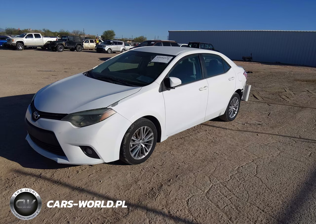2014 Toyota Corolla Le Plus VIN:5YFBURHE8EP008250 - 2
