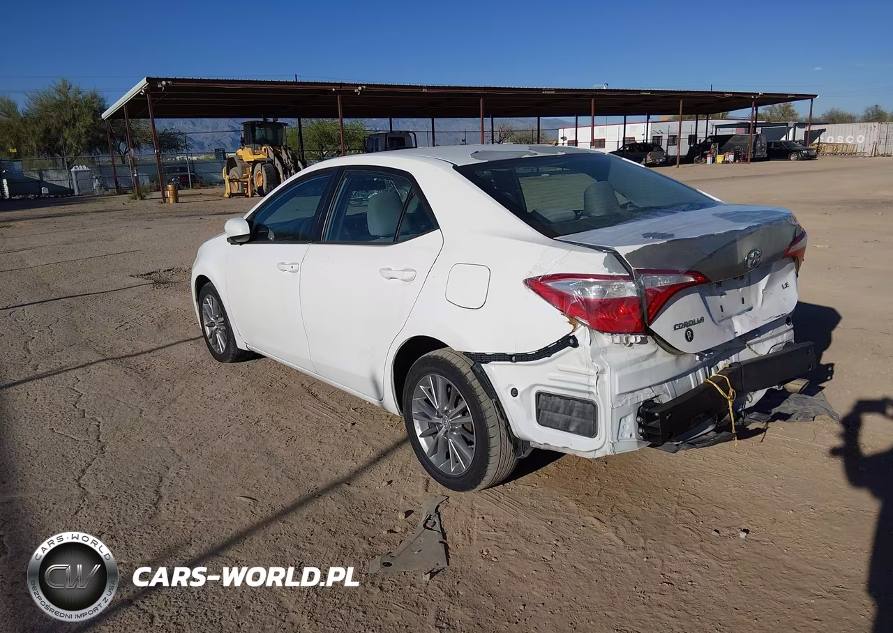 2014 Toyota Corolla Le Plus VIN:5YFBURHE8EP008250 - 3