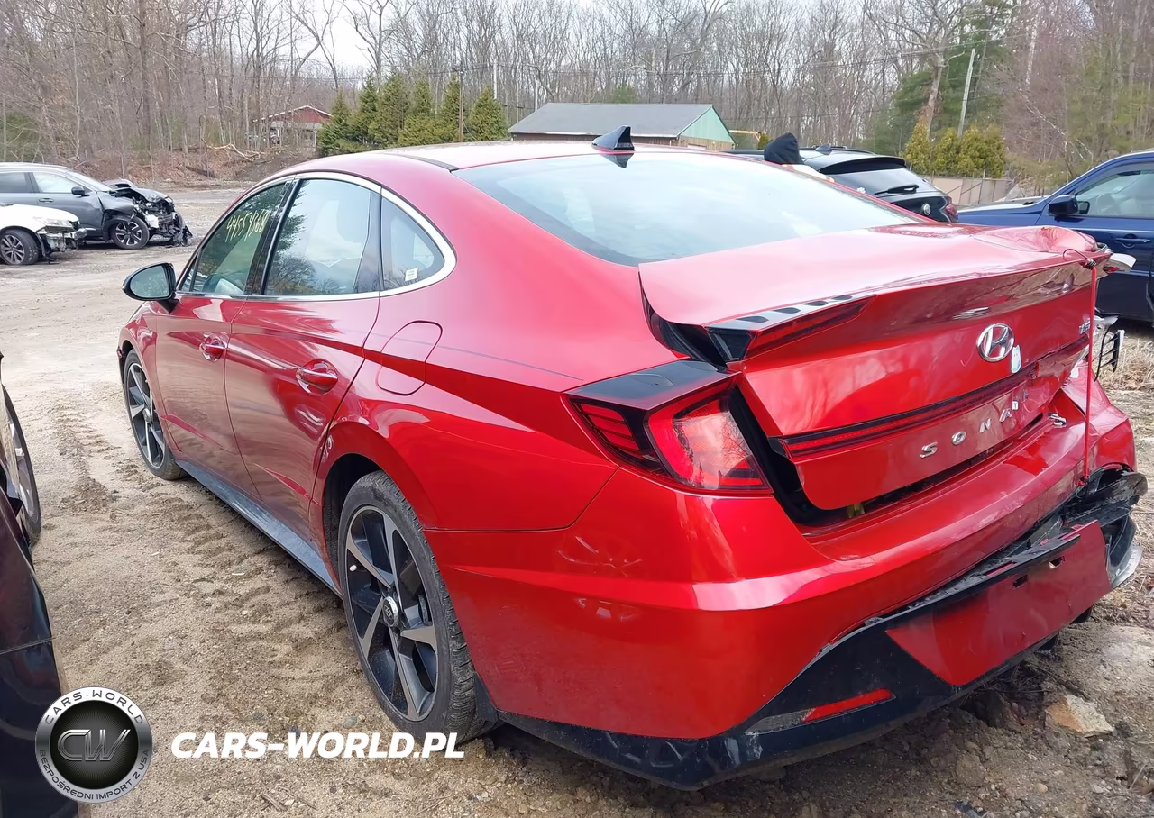 2021 Hyundai Sonata Sel Plus VIN:5NPEJ4J22MH062843 - 3