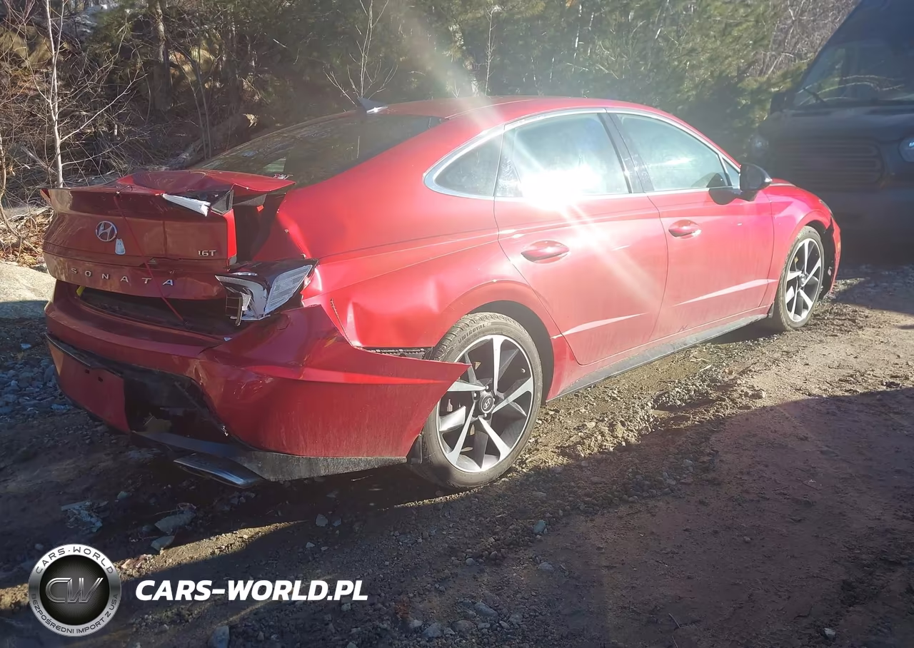 2021 Hyundai Sonata Sel Plus VIN:5NPEJ4J22MH062843 - 4