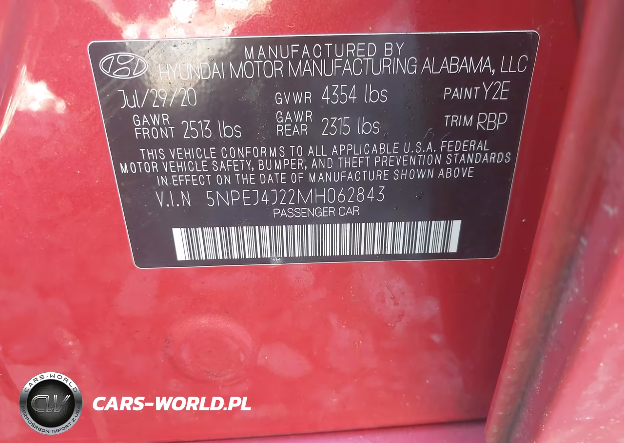 2021 Hyundai Sonata Sel Plus VIN:5NPEJ4J22MH062843 - 9
