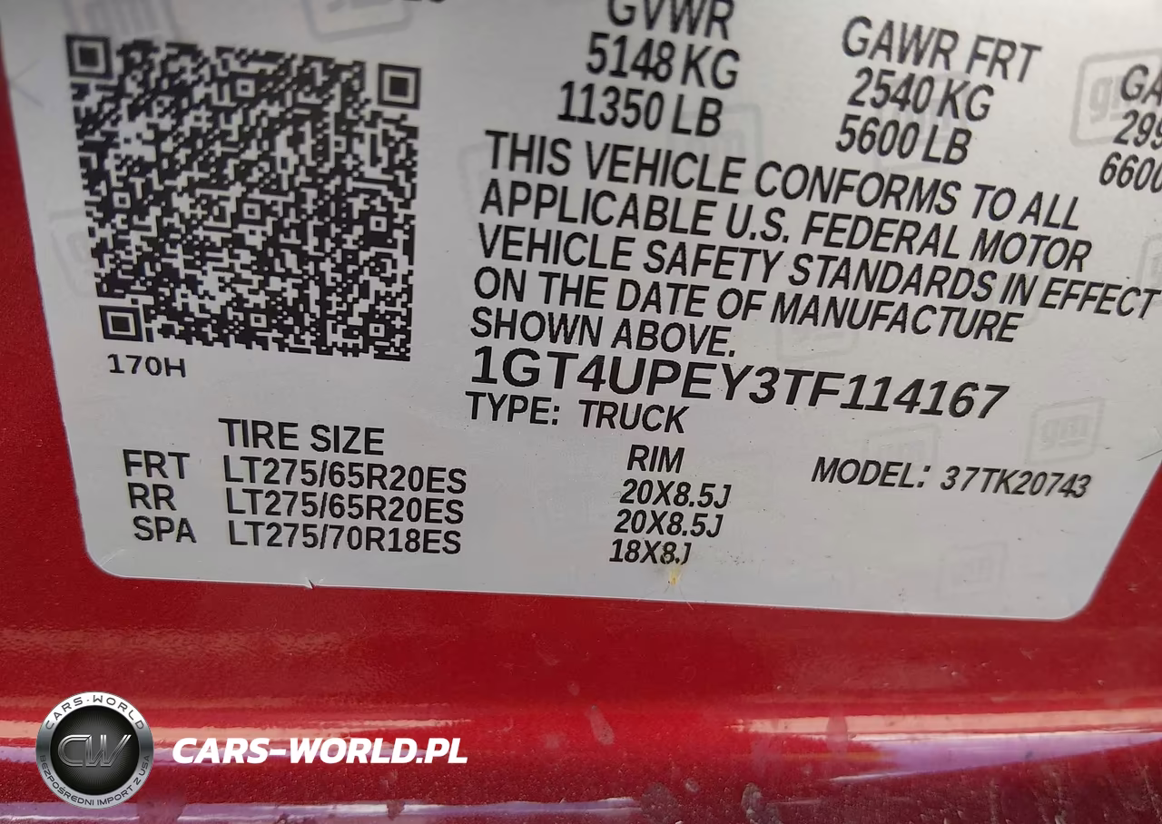 2026 GMC Sierra 2500Hd , Standard Bed, At4, 4Wd VIN:1GT4UPEY3TF114167 - 8