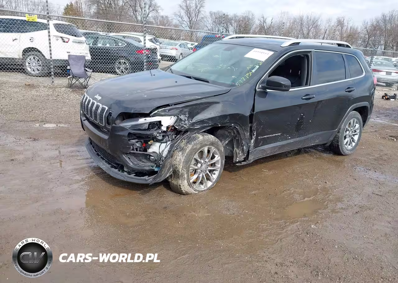 2020 Jeep Cherokee Latitude Plus Fwd VIN:1C4PJLLB8LD577754 - 2