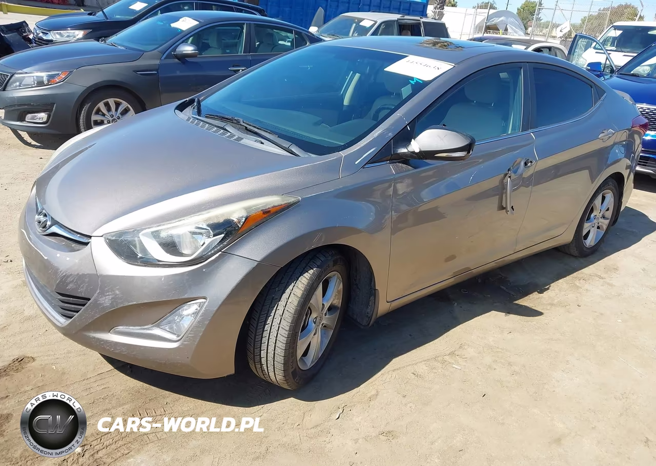 2016 Hyundai Elantra Value Edition VIN:5NPDH4AE4GH668022 - 2