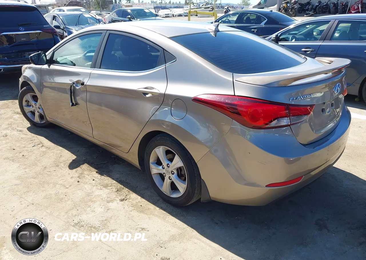 2016 Hyundai Elantra Value Edition VIN:5NPDH4AE4GH668022 - 3