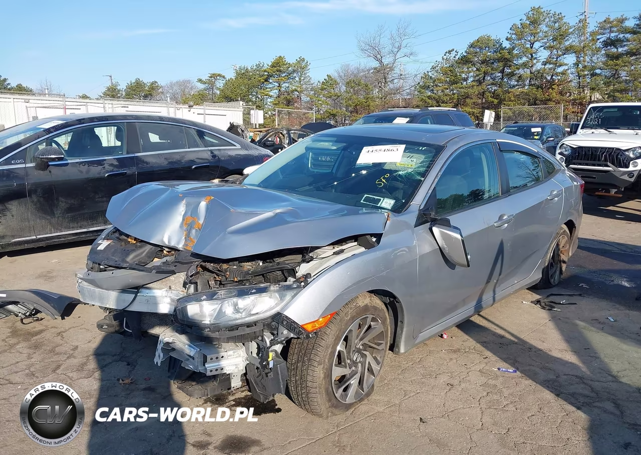 2018 Honda Civic Ex VIN:2HGFC2F76JH540307 - 2