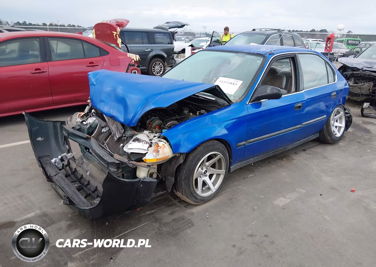 1998 Honda Civic Lx VIN:2HGEJ6672WH561686 - 2