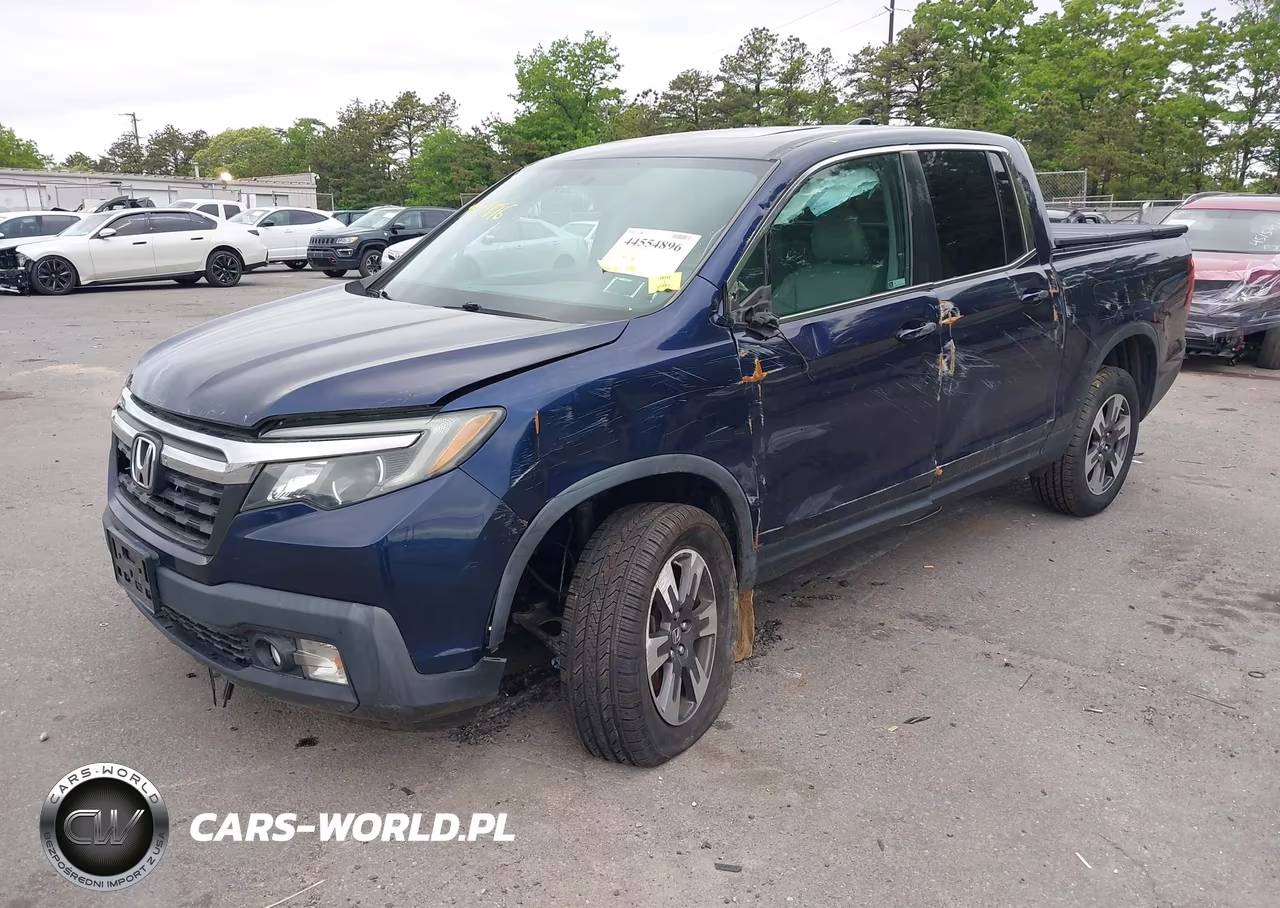2019 Honda Ridgeline Rtl-T VIN:5FPYK3F6XKB027843 - 2