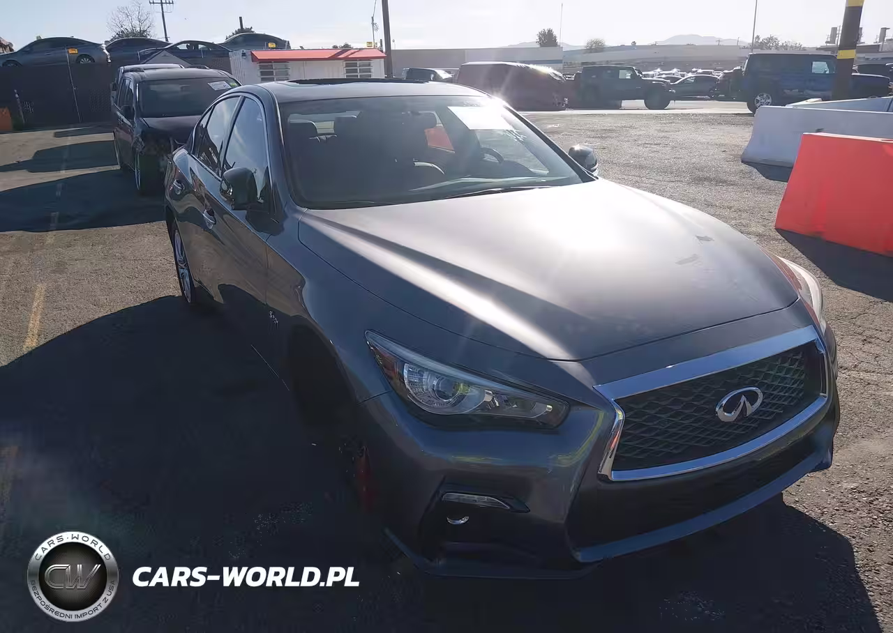 2020 Infiniti Q50 Red Sport 400