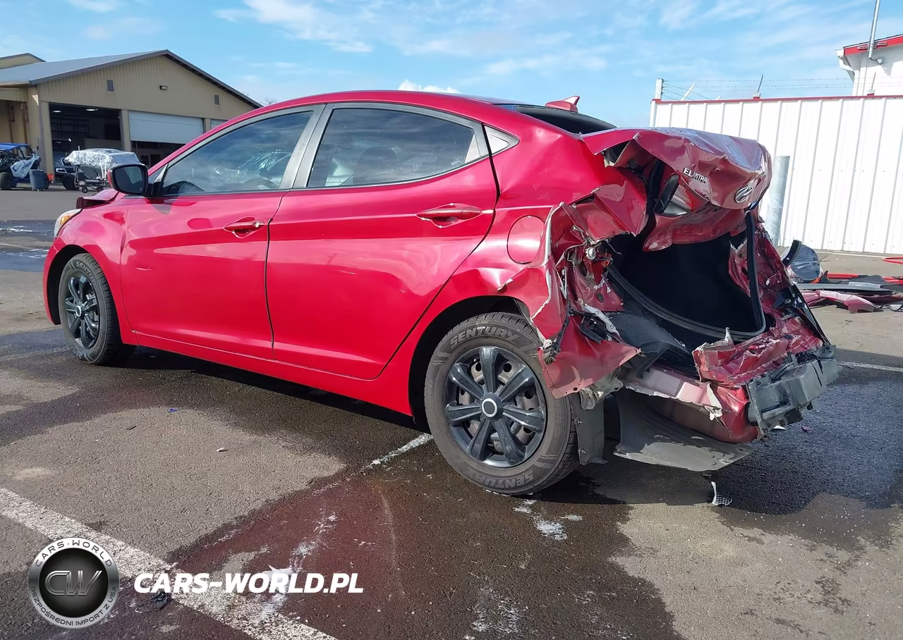 2016 Hyundai Elantra Se VIN:KMHDH4AE6GU542259 - 3