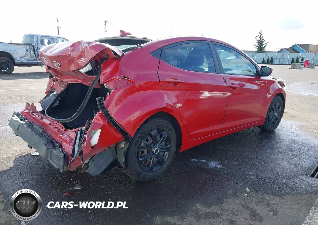 2016 Hyundai Elantra Se VIN:KMHDH4AE6GU542259 - 4