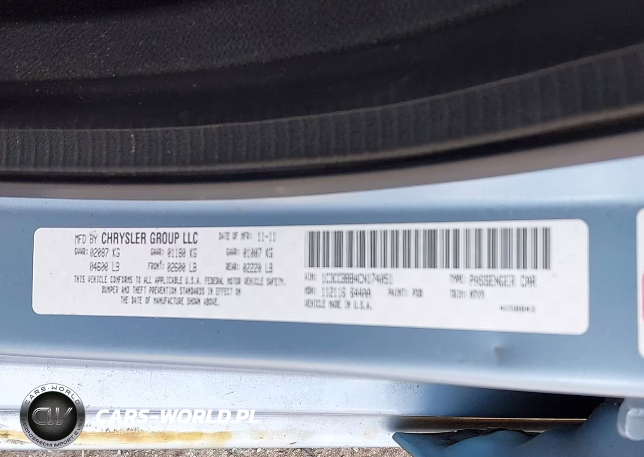 2012 Chrysler 200 Touring VIN:1C3CCBBB4CN174051 - 9