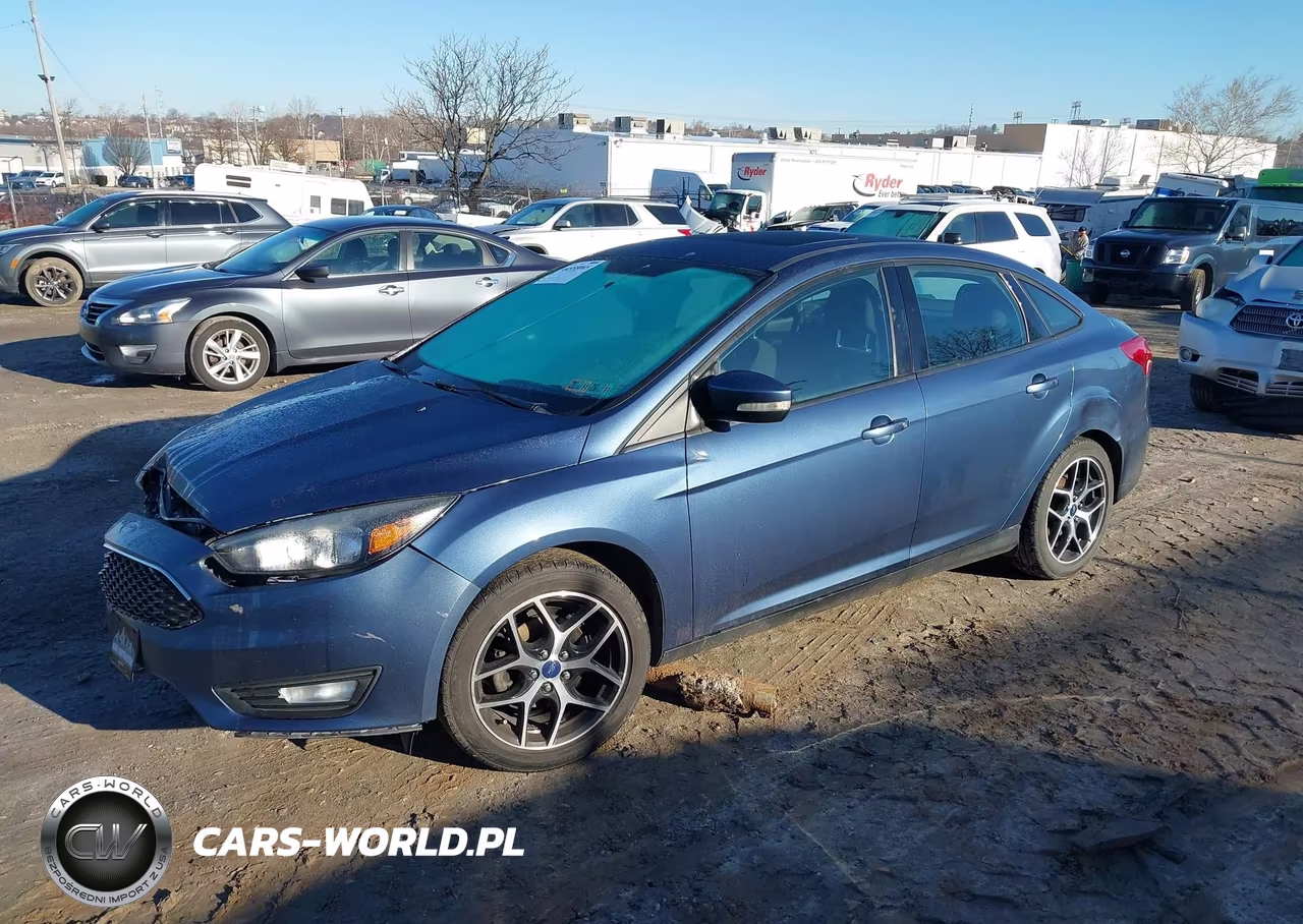2018 Ford Focus Sel VIN:1FADP3H29JL298185 - 2
