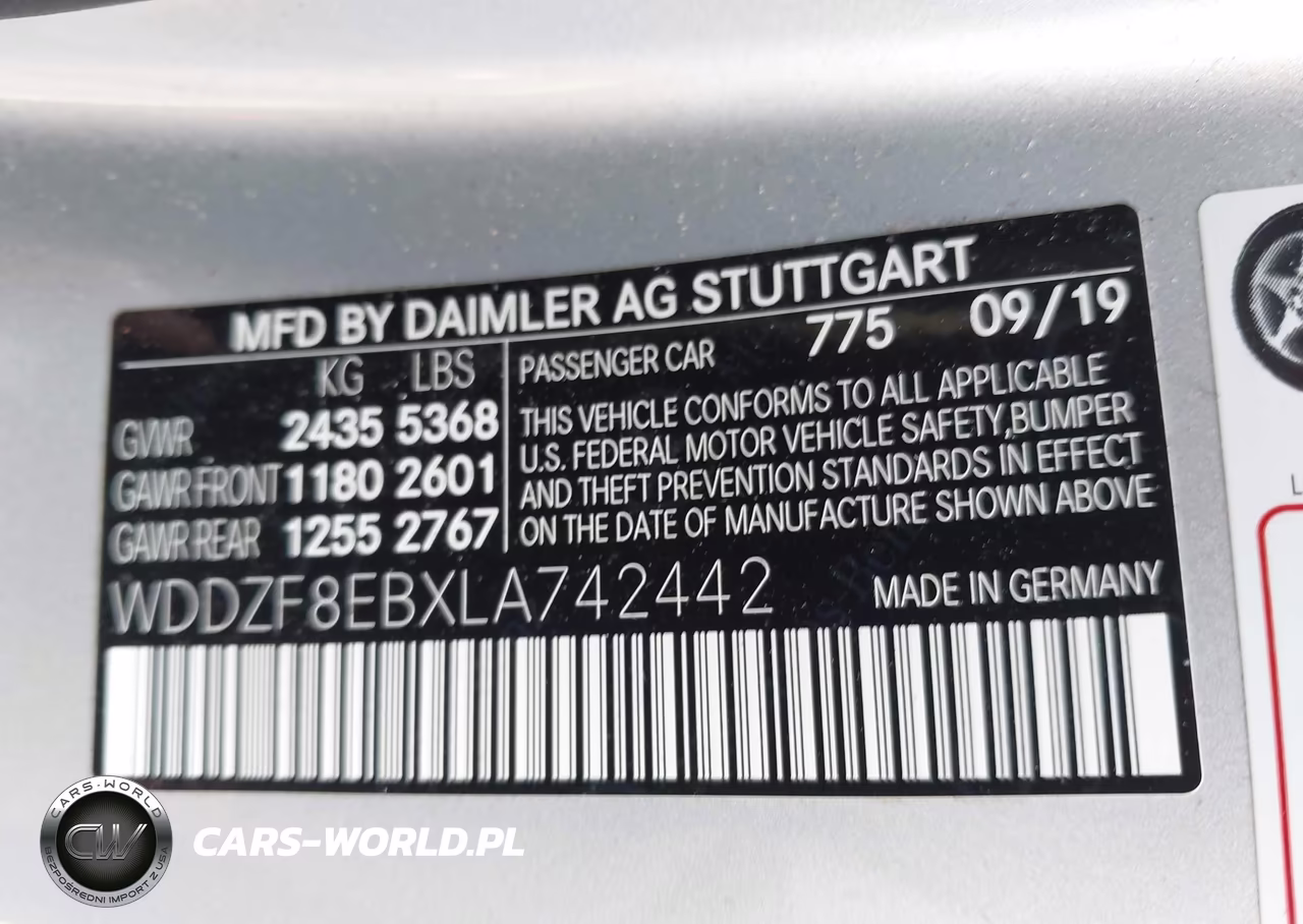2020 Mercedes-Benz E 350 4Matic VIN:WDDZF8EBXLA742442 - 9