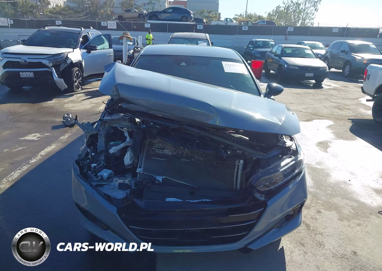 2022 Honda Accord Sport VIN:1HGCV1F32NA107558 - 12