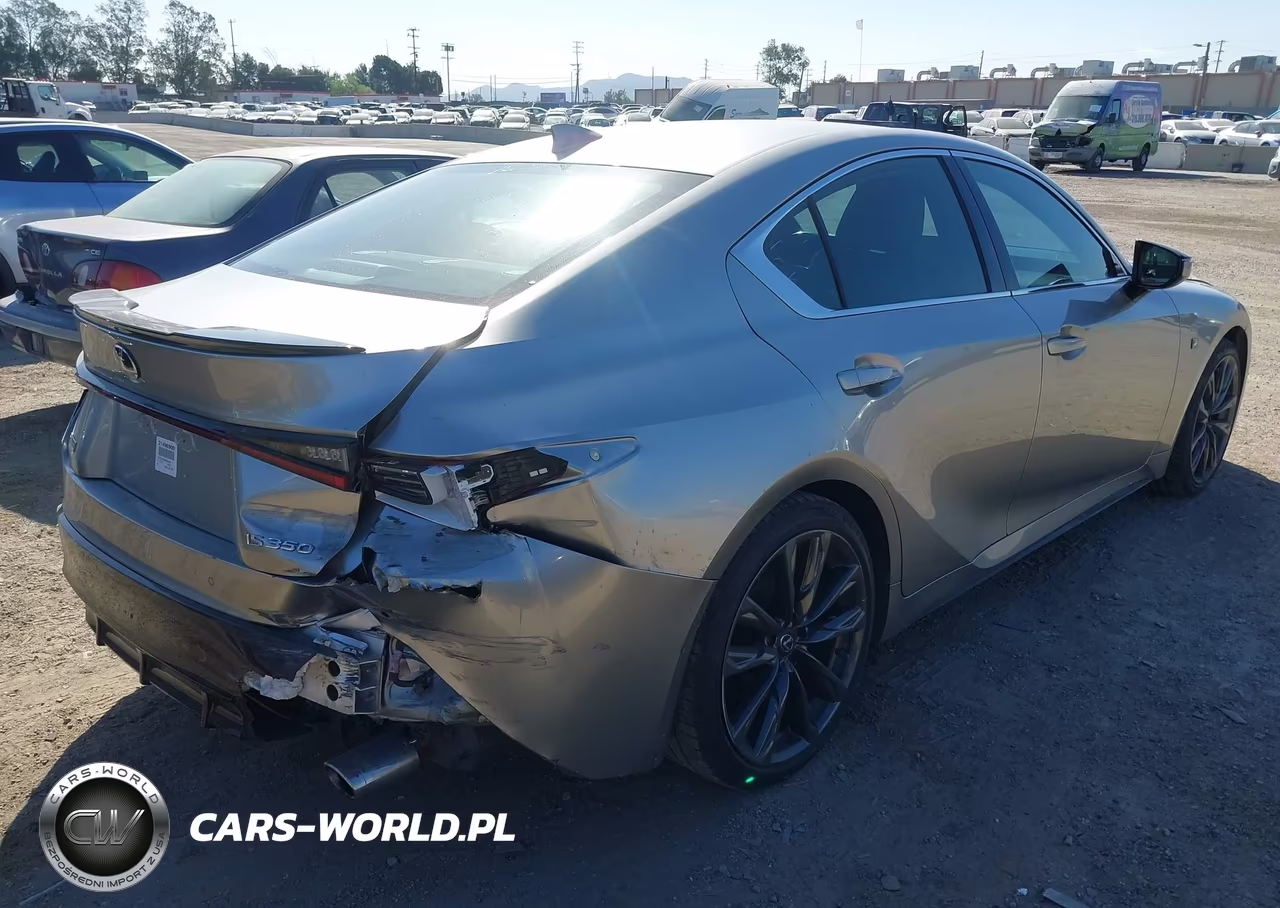 2021 Lexus Is 350 F Sport VIN:JTHGZ1B24M5044597 - 4