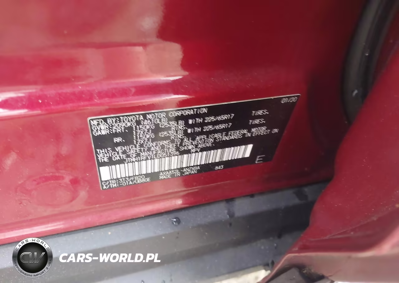 2020 Toyota Rav4 Le VIN:JTMH1RFV1LD051396 - 9