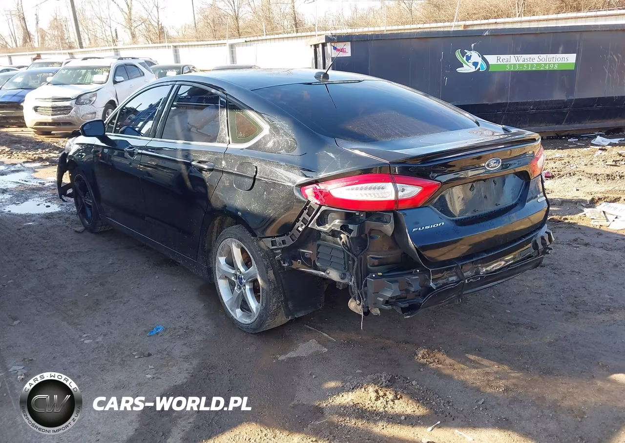 2016 Ford Fusion Se VIN:3FA6P0H92GR313401 - 3