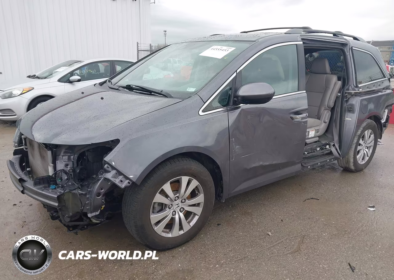 2016 Honda Odyssey Ex-L VIN:5FNRL5H67GB028653 - 2