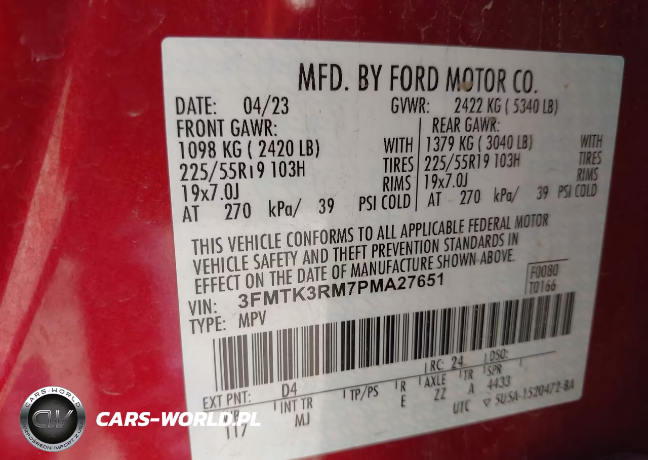 2023 Ford Mustang Mach-E Premium VIN:3FMTK3RM7PMA27651 - 9