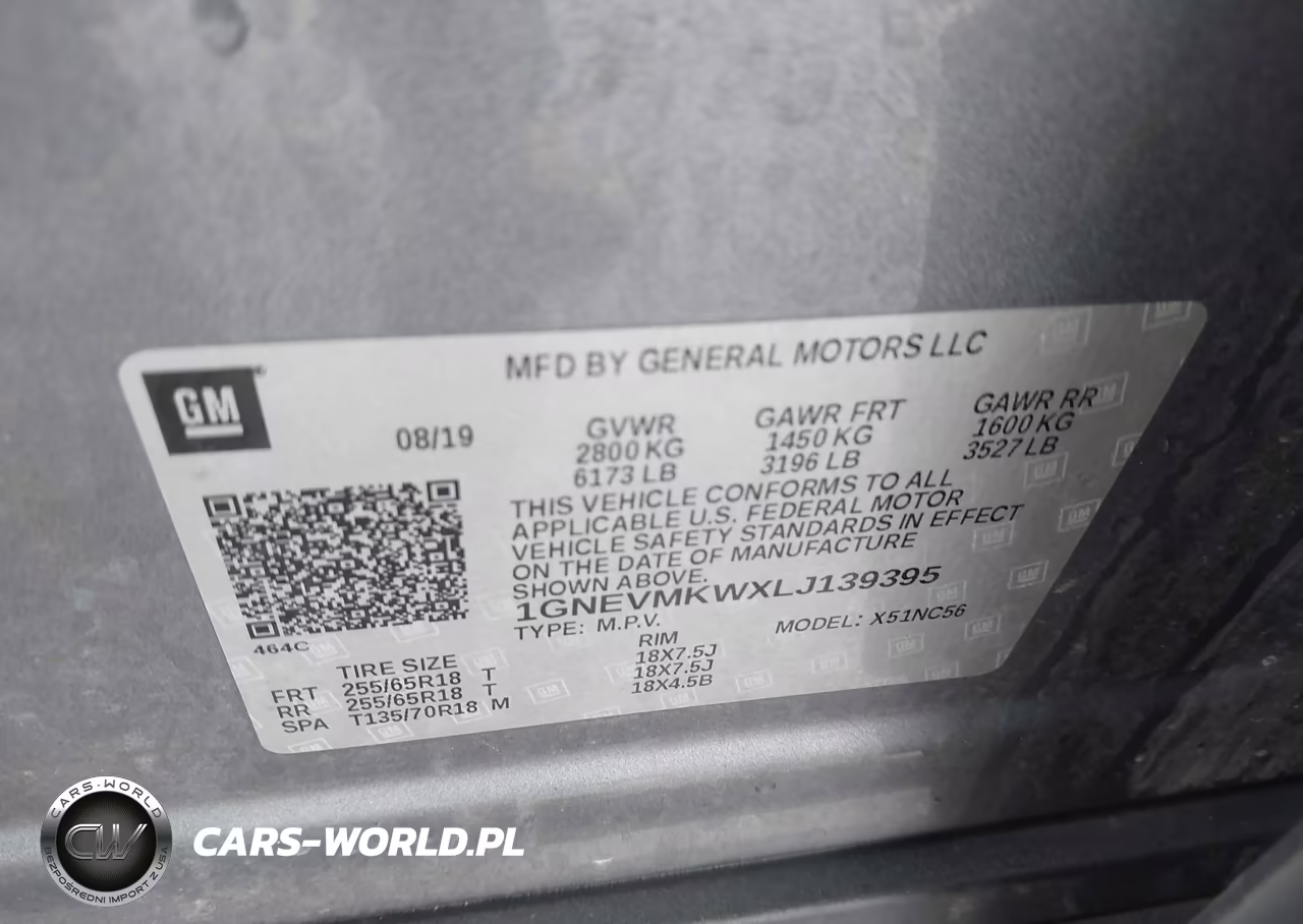 2020 Chevrolet Traverse Awd 2Fl VIN:1GNEVMKWXLJ139395 - 9