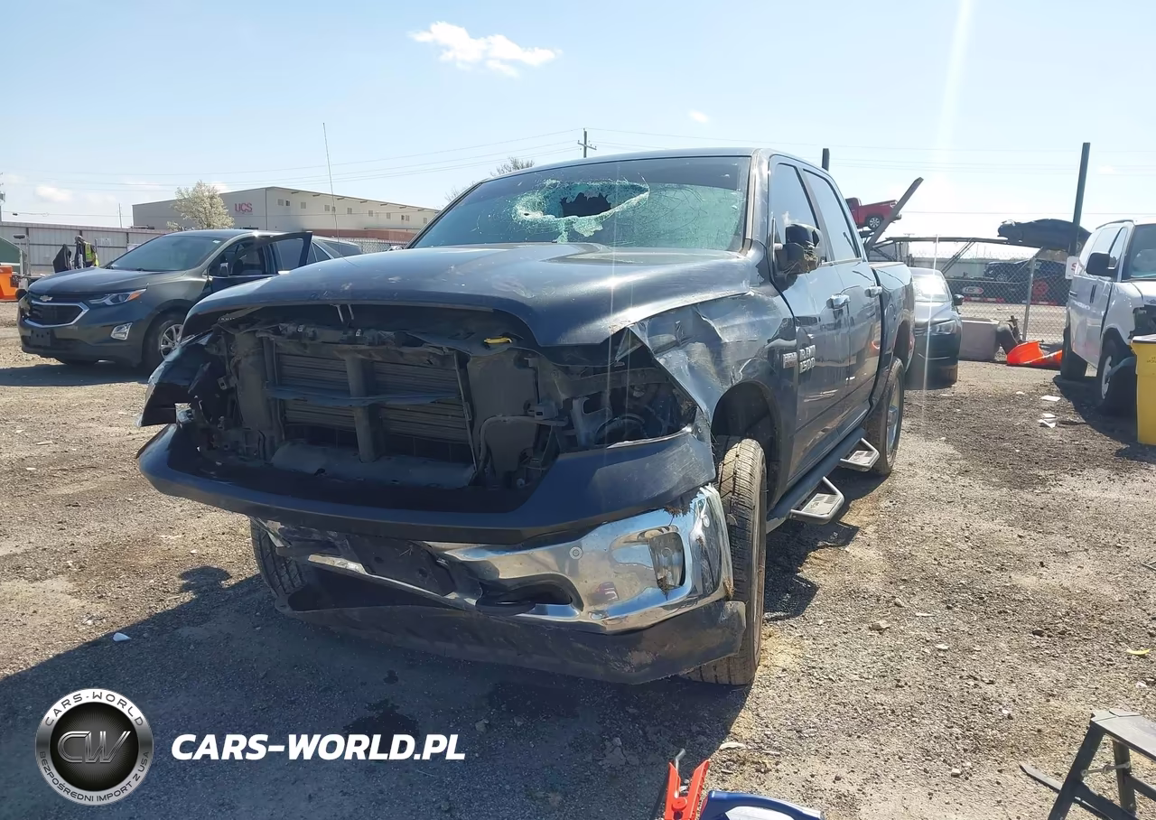 2017 Ram 1500 Big Horn 4X4 5'7 Box VIN:1C6RR7LT9HS644034 - 2