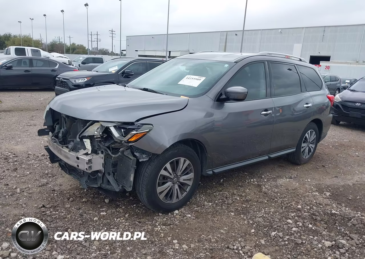 2017 Nissan Pathfinder S VIN:5N1DR2MN7HC637112 - 2