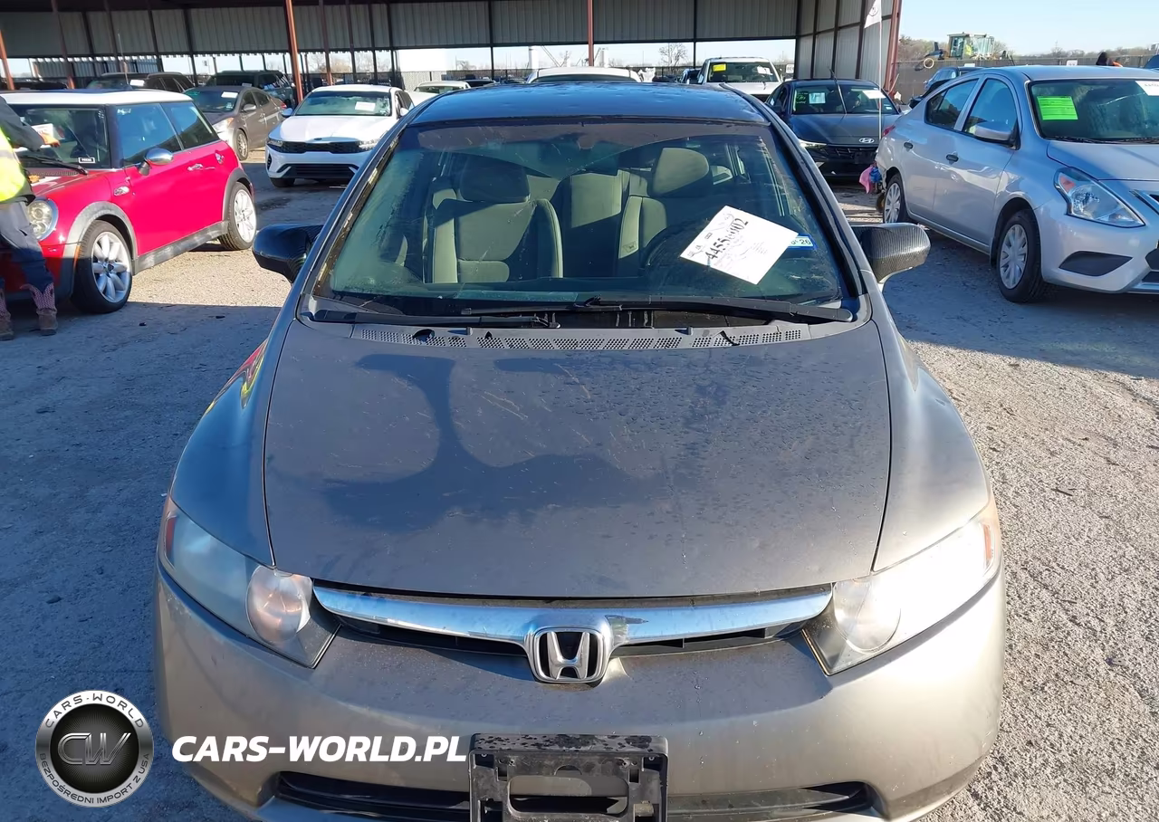 2007 Honda Civic Lx VIN:JHMFA16557S001593 - 12