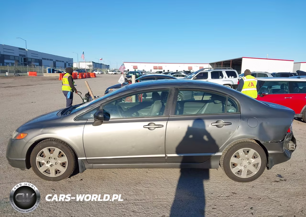 2007 Honda Civic Lx VIN:JHMFA16557S001593 - 14