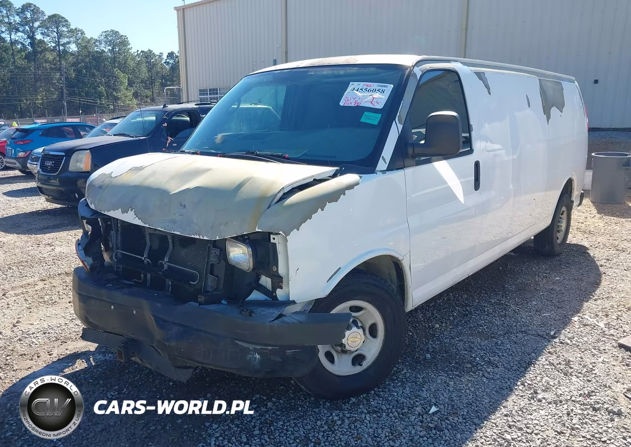 2012 Chevrolet Express 2500 Work Van VIN:1GCWGGFA1C1116403 - 2