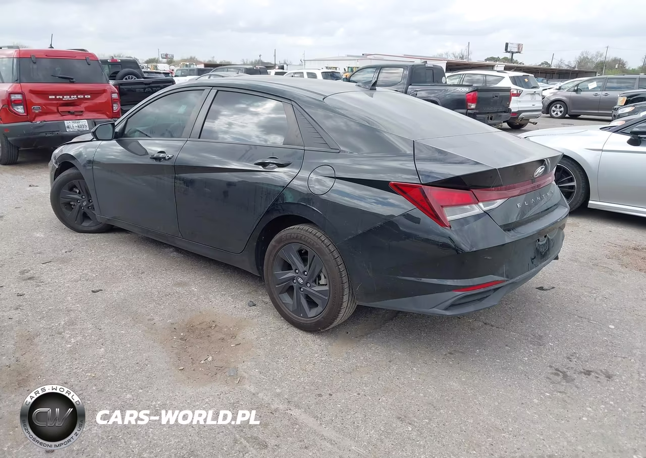 2021 Hyundai Elantra Sel VIN:5NPLM4AG9MH029171 - 3
