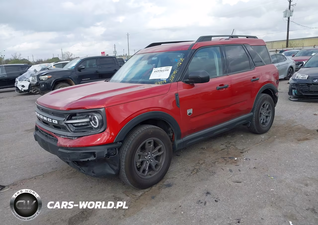 2024 Ford Bronco Sport Big Bend VIN:3FMCR9B62RRF74309 - 2