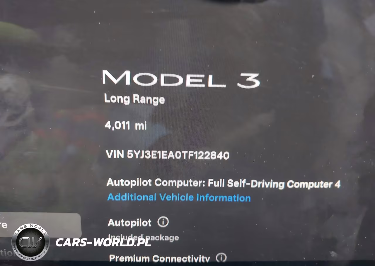 2026 Tesla Model 3 Premium Rear-Wheel Drive-Standard Rear-Wheel Drive VIN:5YJ3E1EA0TF122840 - 7
