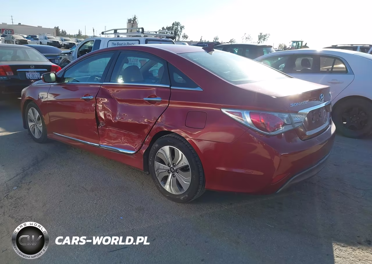 2013 Hyundai Sonata Hybrid Limited VIN:KMHEC4A4XDA087553 - 3