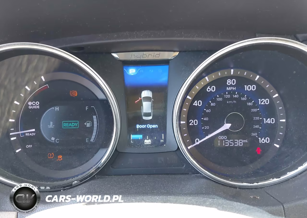 2013 Hyundai Sonata Hybrid Limited VIN:KMHEC4A4XDA087553 - 7