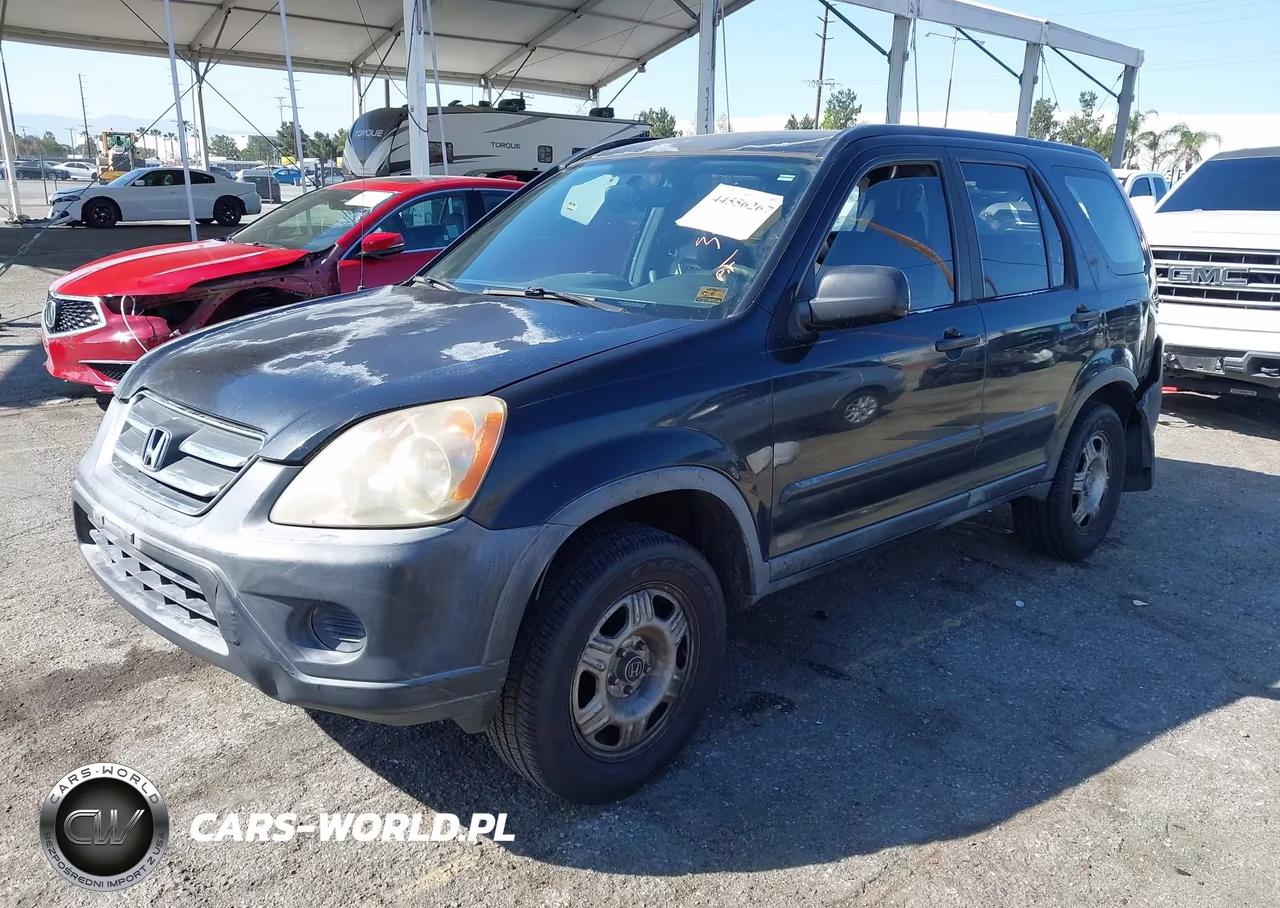 2005 Honda Cr-V Lx VIN:JHLRD685X5C003091 - 2