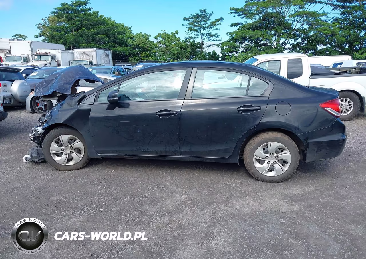 2013 Honda Civic Lx VIN:19XFB2F5XDE092802 - 15