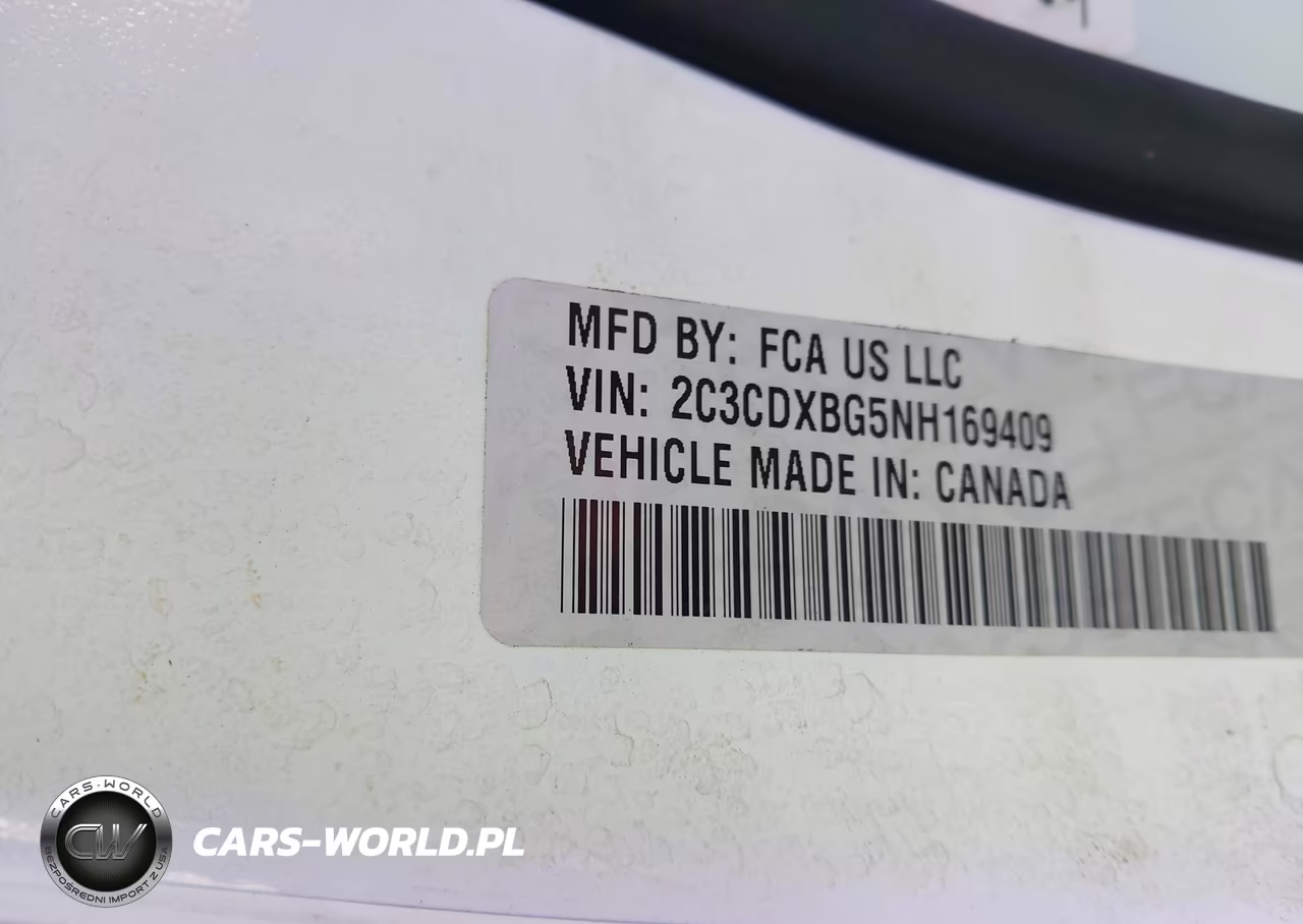 2022 Dodge Charger Sxt Rwd VIN:2C3CDXBG5NH169409 - 9