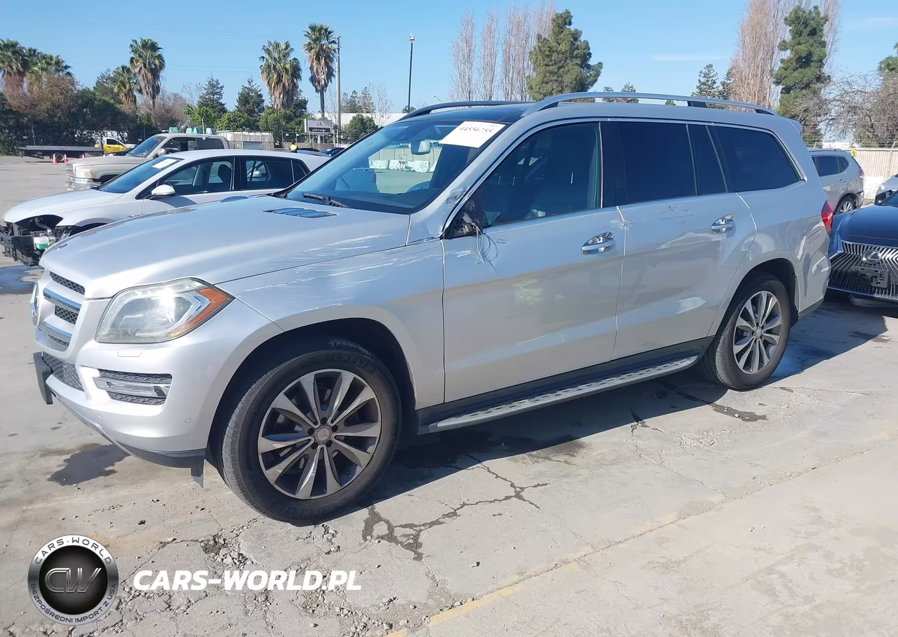 2015 Mercedes-Benz Gl 450 4Matic VIN:4JGDF6EE5FA444738 - 2
