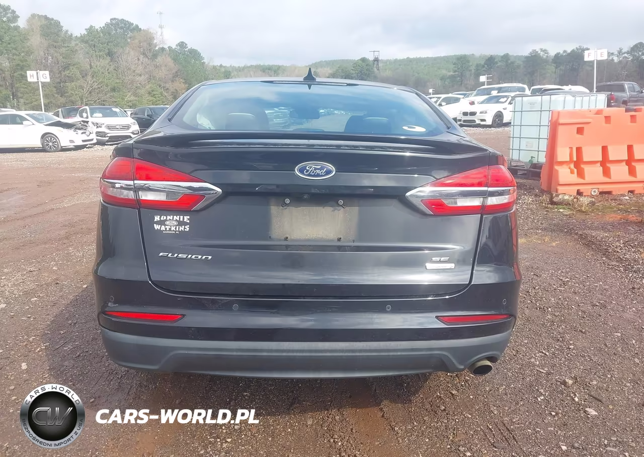 2019 Ford Fusion Se VIN:3FA6P0HDXKR146606 - 17